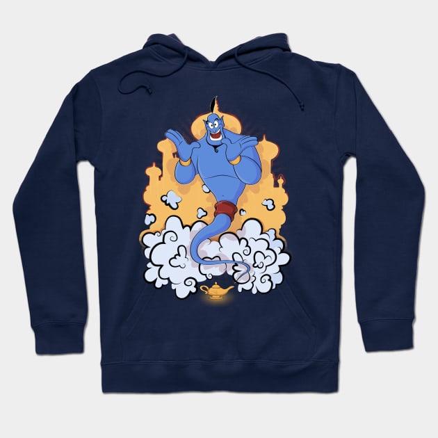 Great Genie Hoodie by Riverart